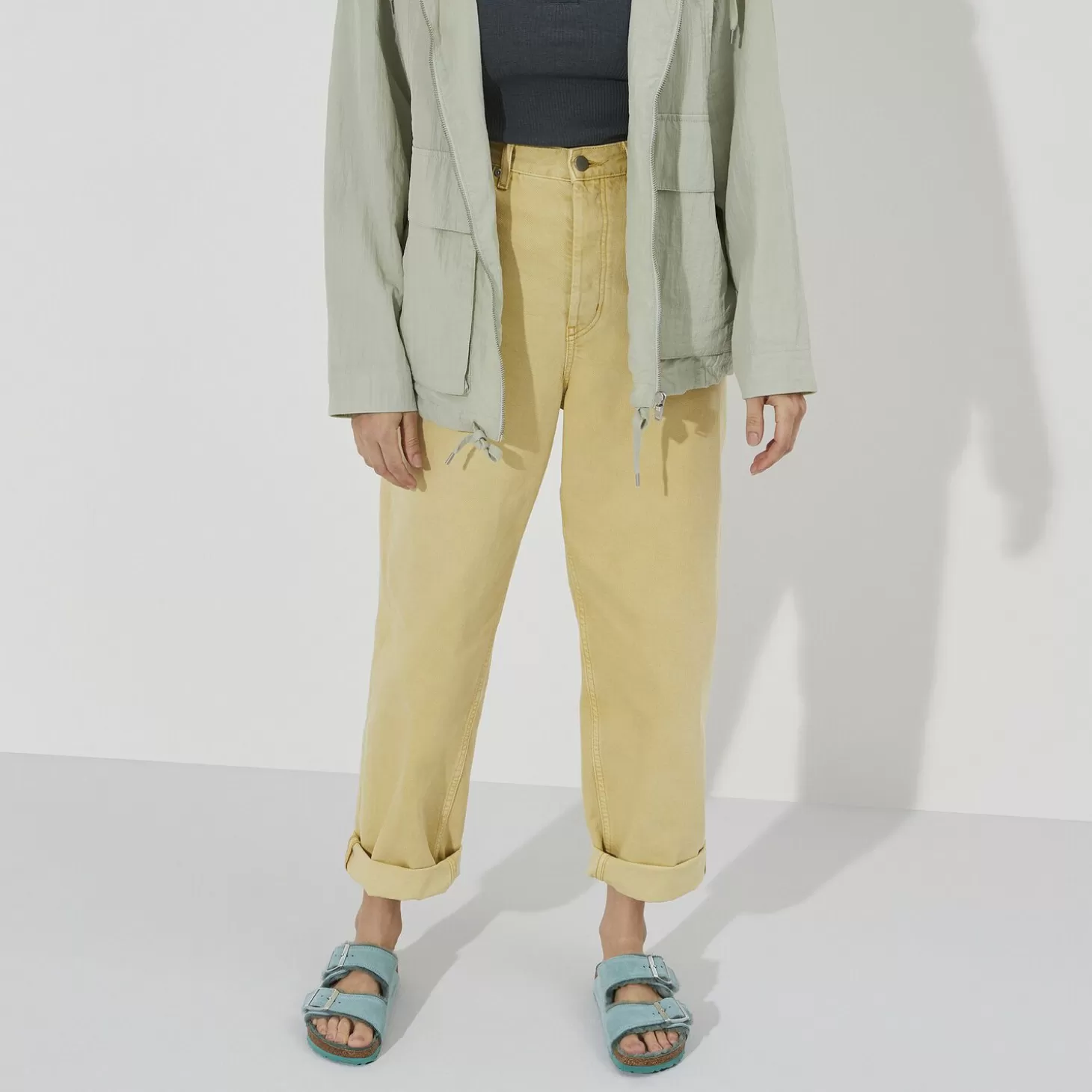 Cheap Arizona Lamsvel Dames Twee Riemen