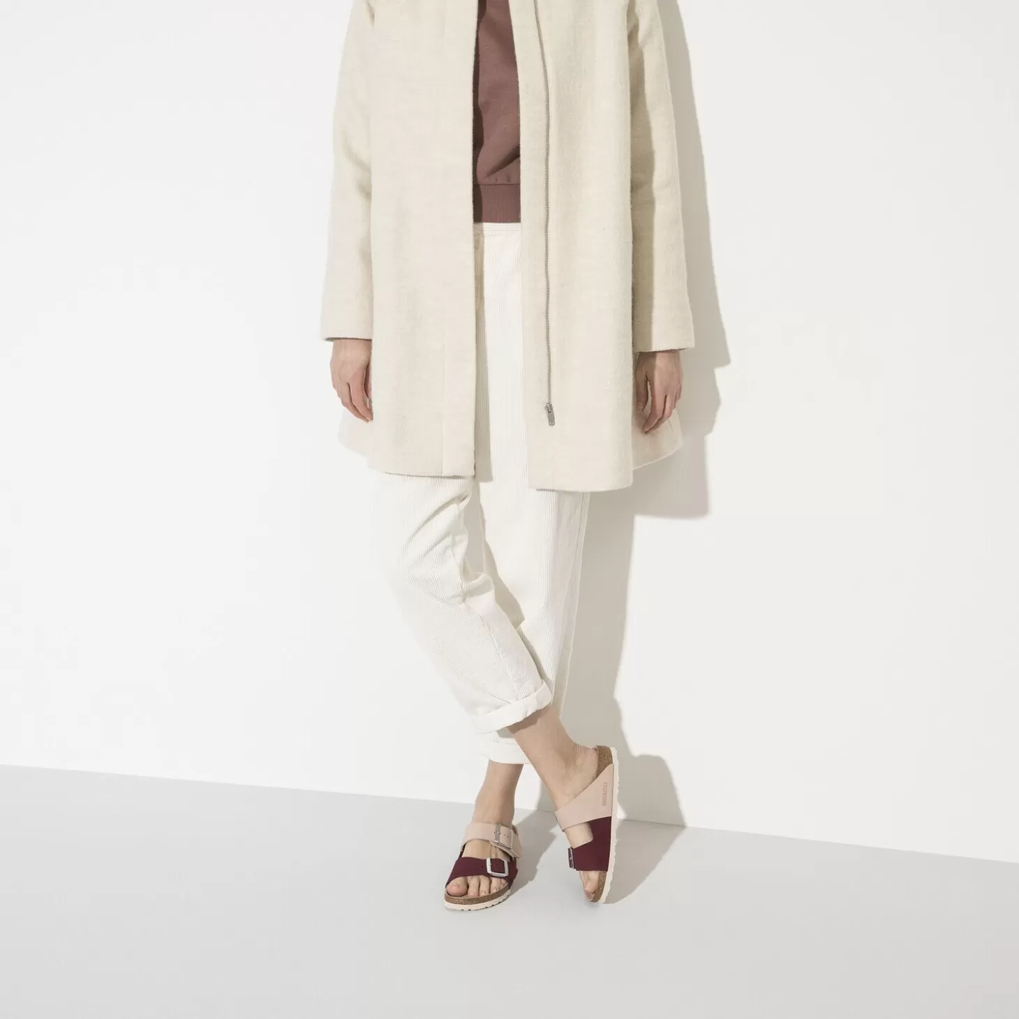 Clearance Arizona Split Dames Twee Riemen