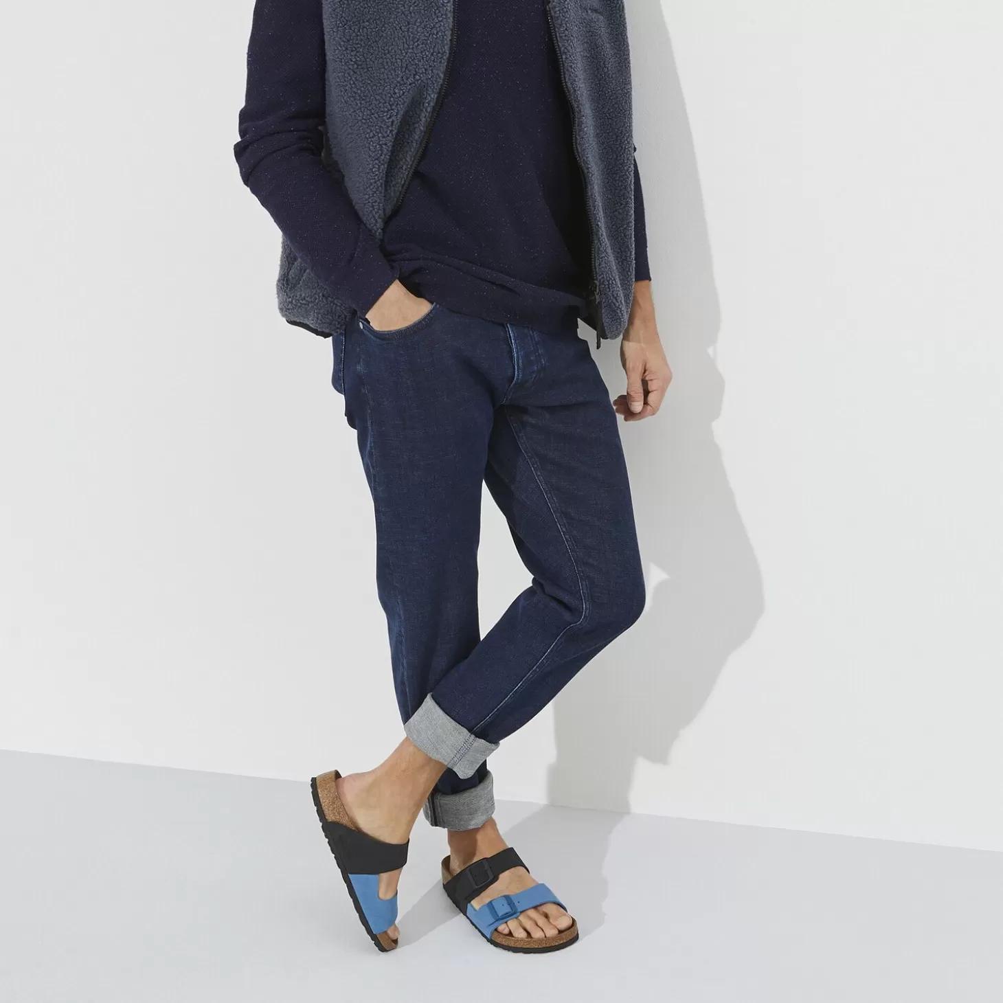 Store Arizona Split Heren Twee Riemen