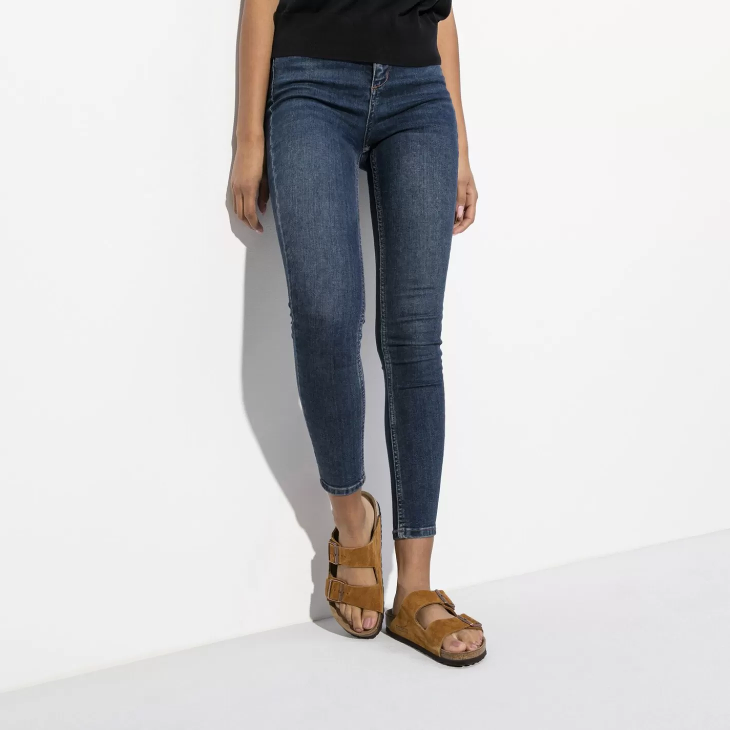 Flash Sale Arizona Zacht Voetbed Heren Twee Riemen