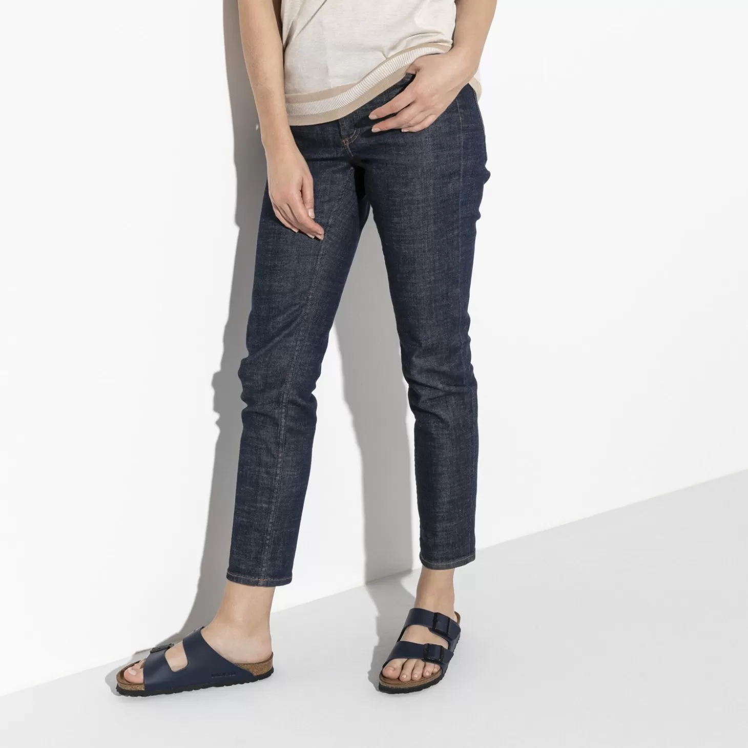 Sale Arizona Zacht Voetbed Heren Twee Riemen