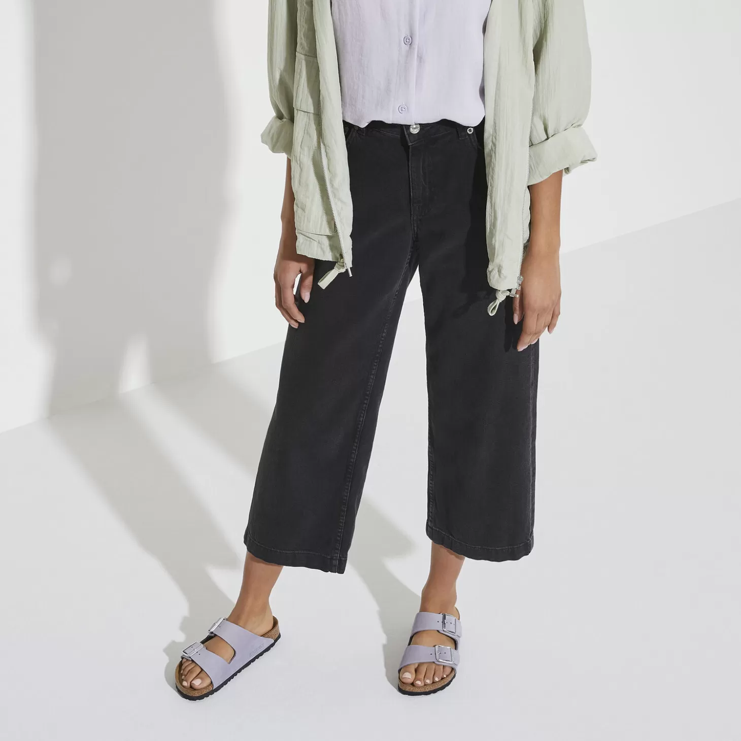 Cheap Arizona Zacht Voetbed Dames Twee Riemen