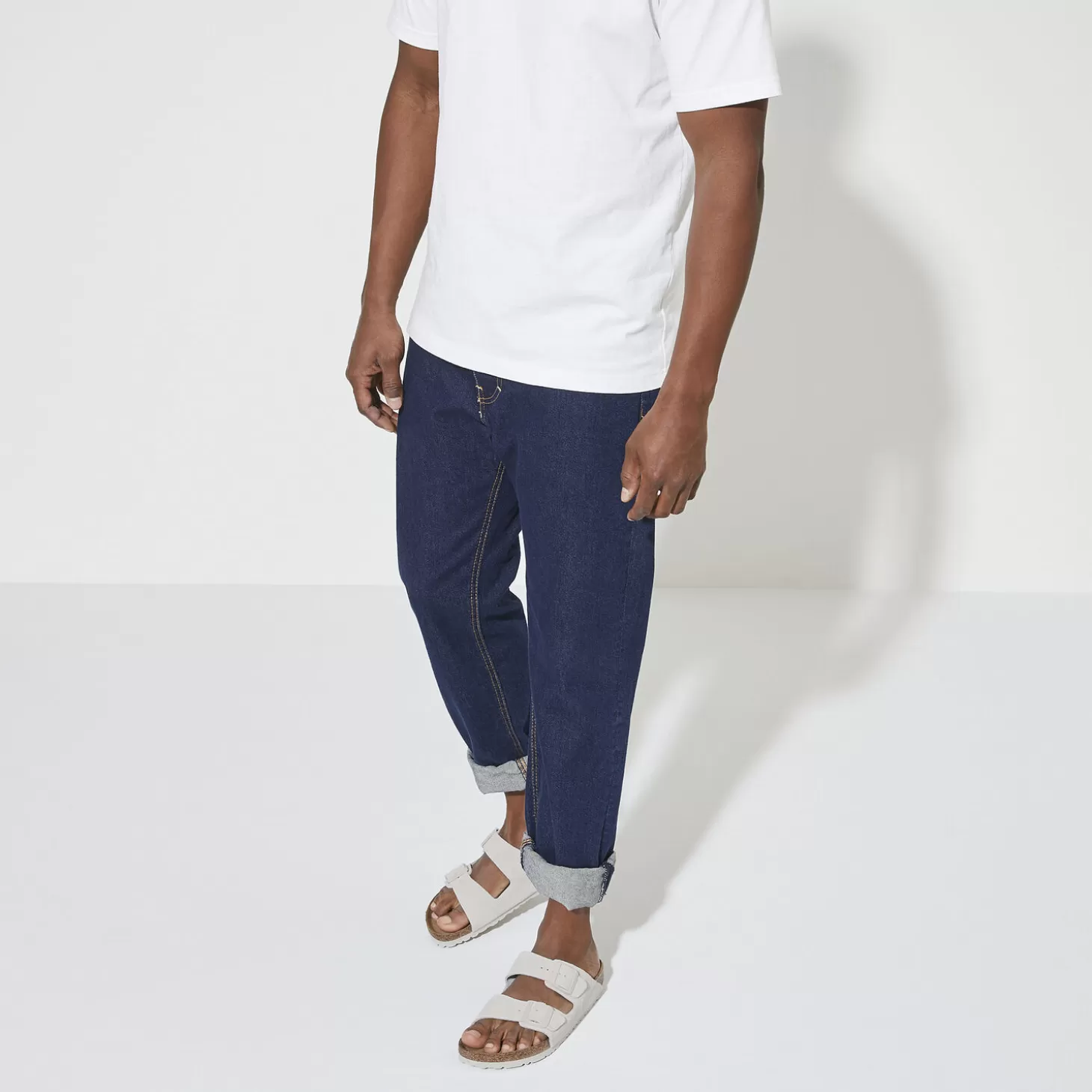 Best Arizona Zacht Voetbed Heren Twee Riemen