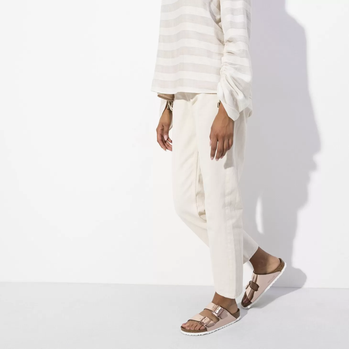 Store Arizona Zacht Voetbed Dames Twee Riemen