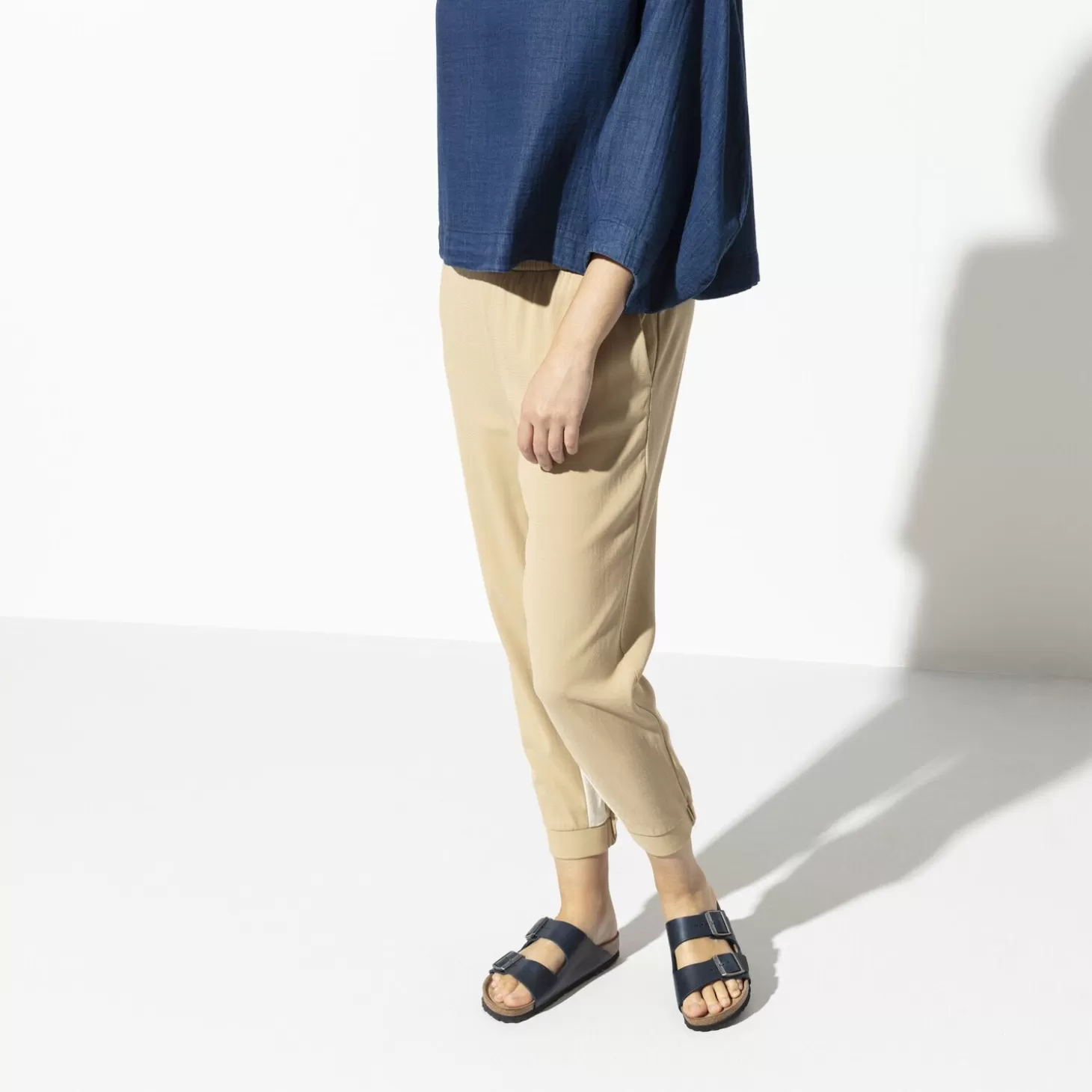 Shop Arizona Zacht Voetbed Heren Twee Riemen