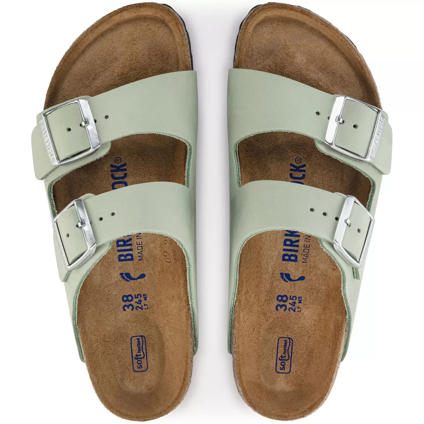 arizona_zacht_voetbed_4.webp Clearance Arizona Zacht Voetbed Dames Twee Riemen