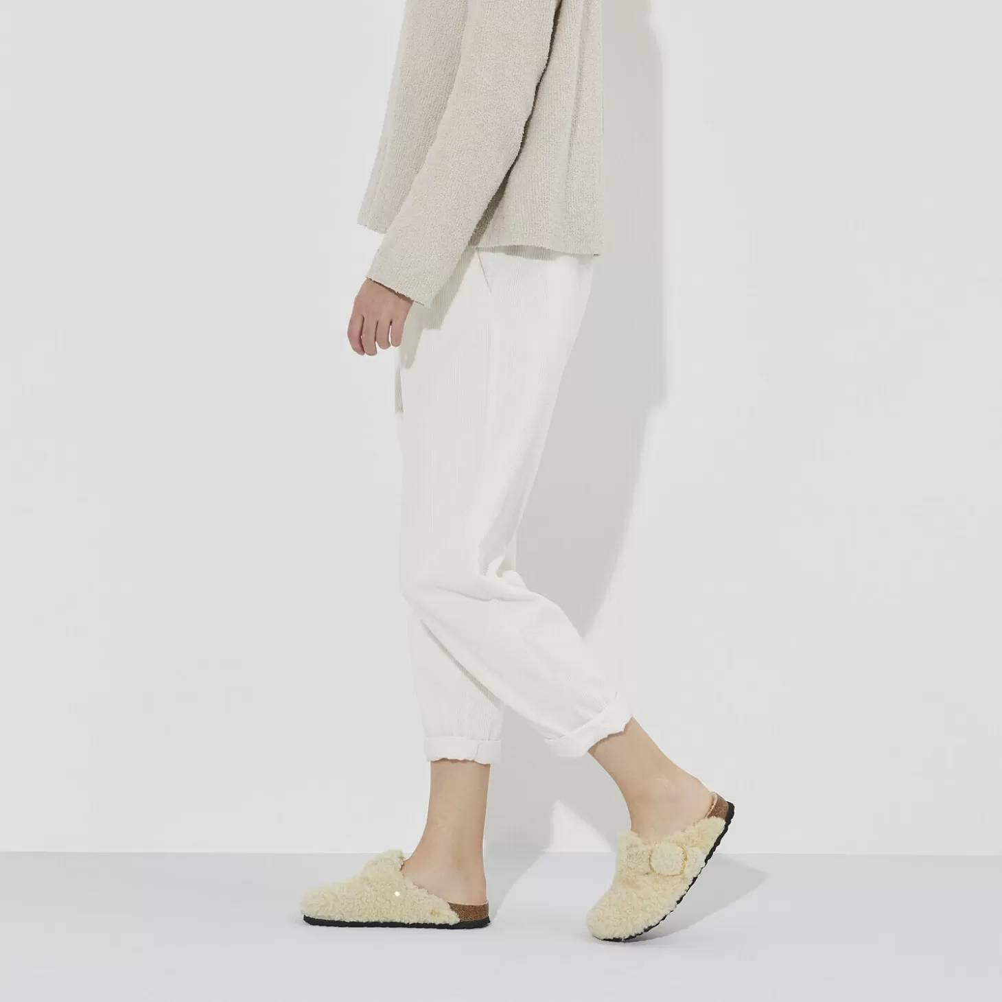 Cheap Boston Big Buckle Dames Klompen En Muilen