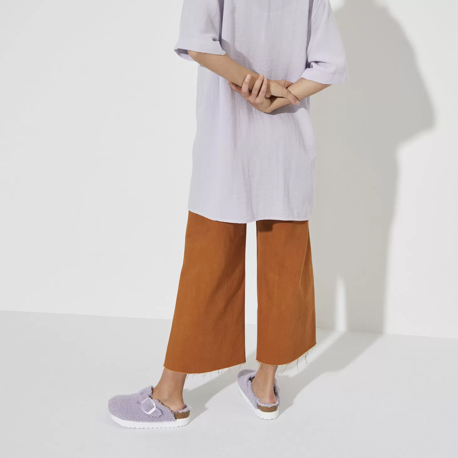 Discount Boston Big Buckle Platform Dames Klompen En Muilen