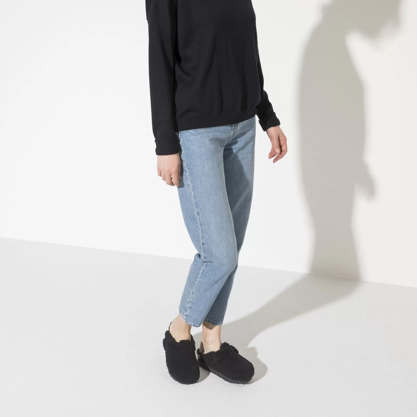 Sale Boston Big Buckle Platform Dames Klompen En Muilen