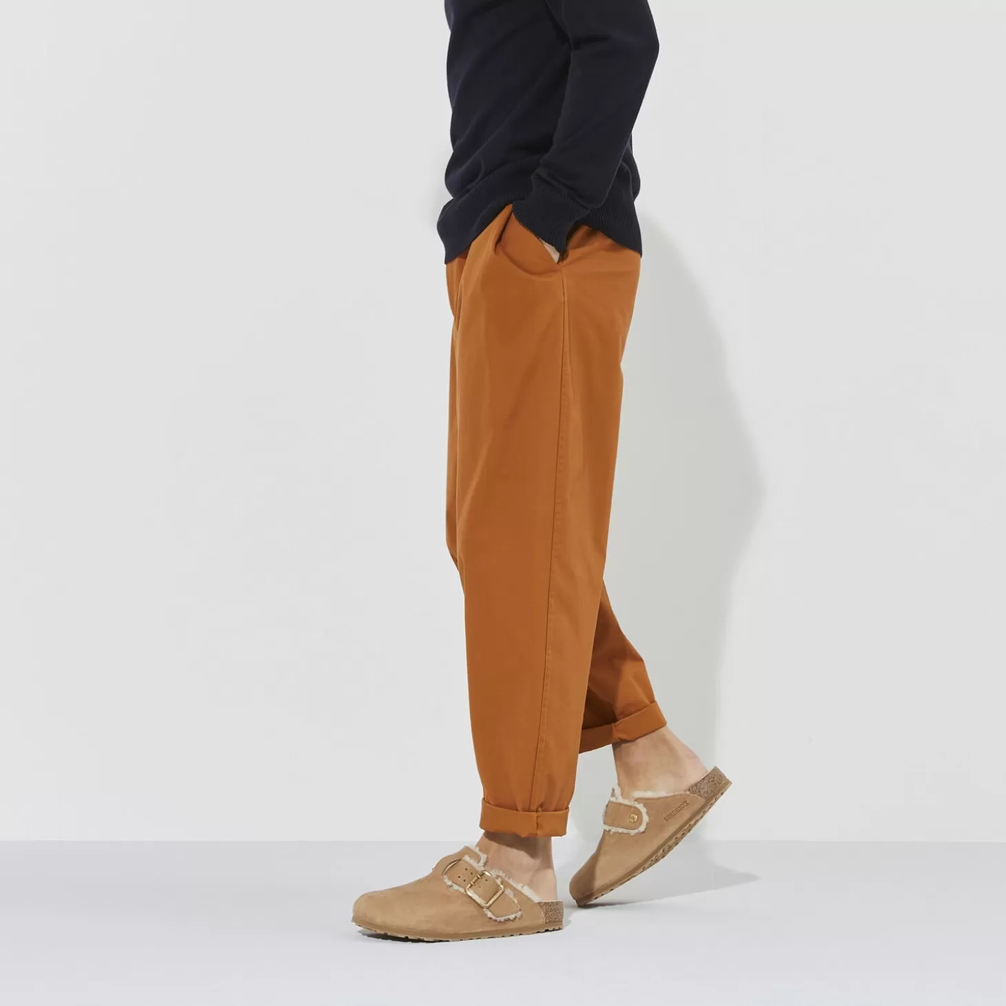 Online Boston Bold Shearling Heren Klompen En Muilen