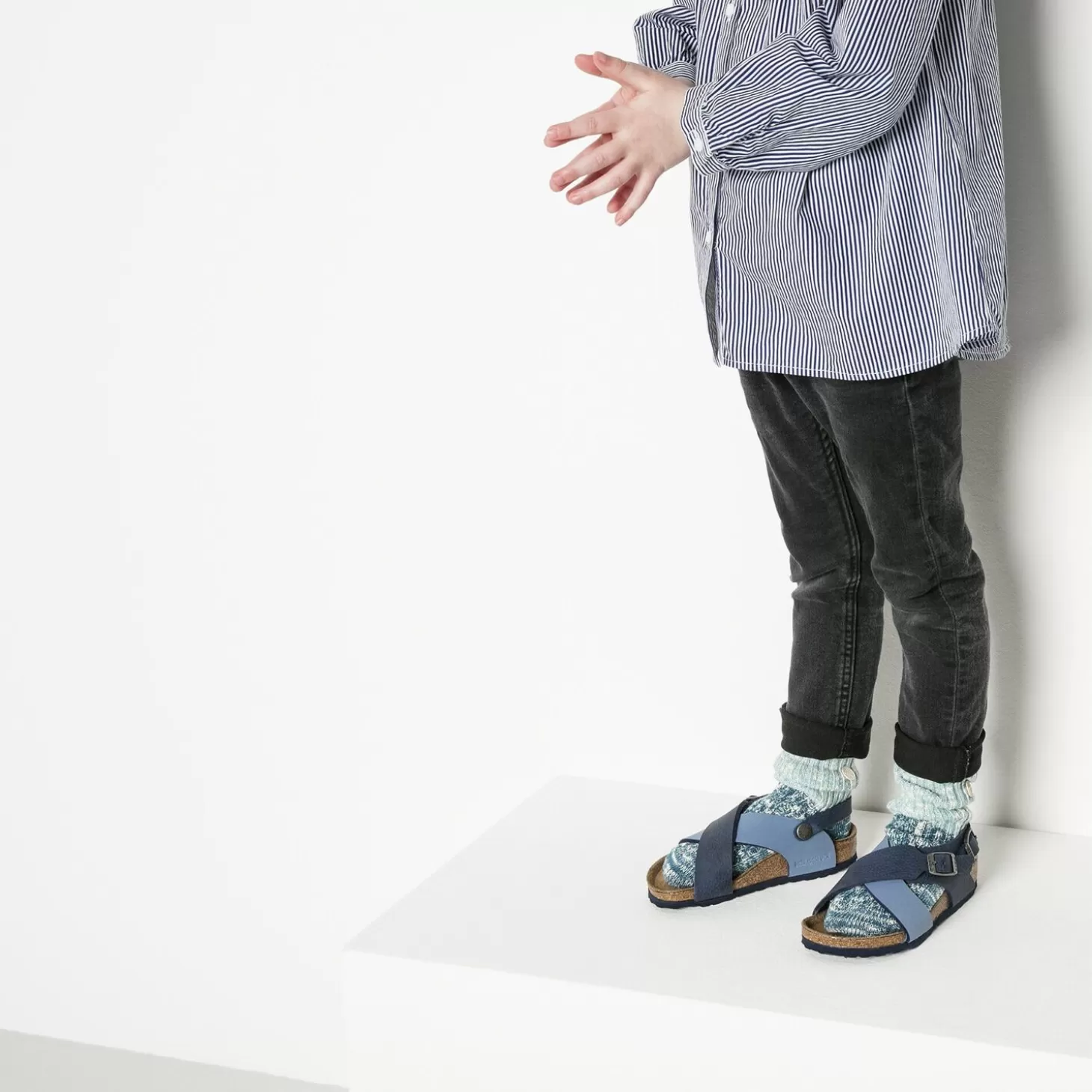 Online Cotton Slub Kids Kinderen Sokken