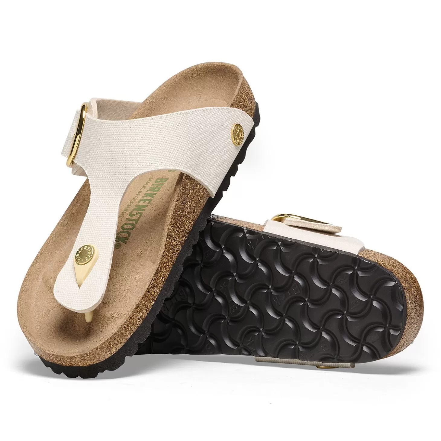 gizeh_big_buckle_rivet_logo_3.webp Store Gizeh Big Buckle Rivet Logo Dames Teensandalen En -Slippers