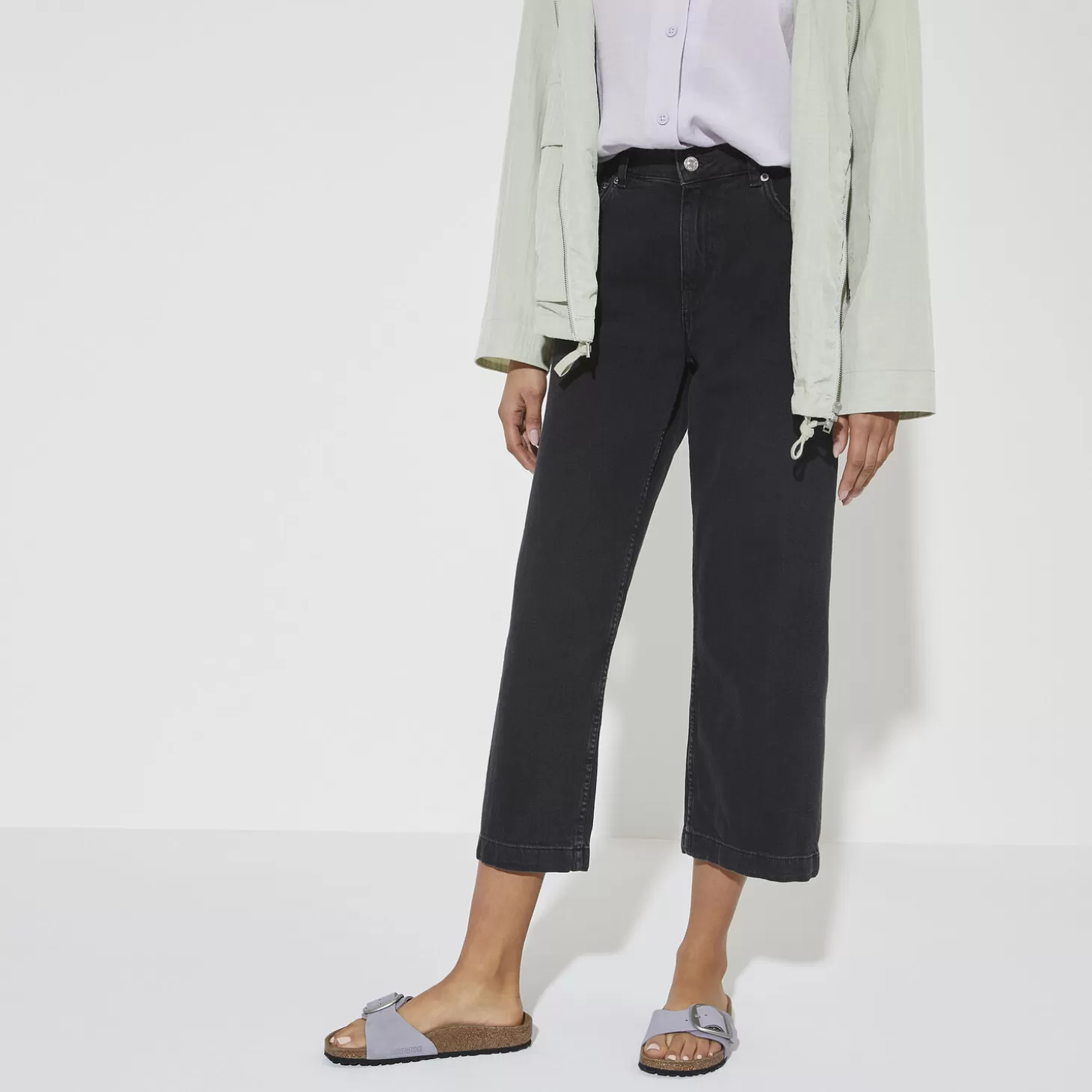 Sale Madrid Big Buckle Dames Een Riem