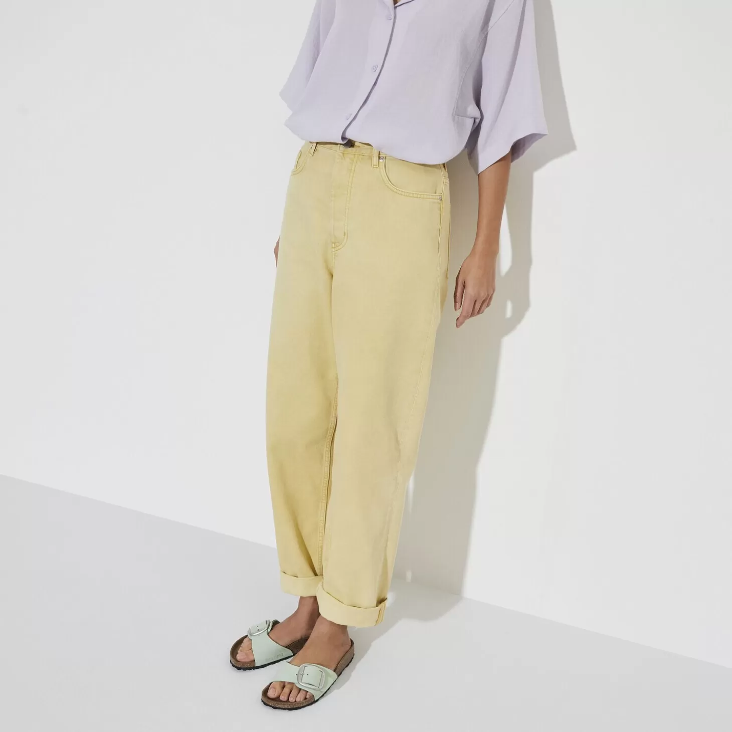 Sale Madrid Big Buckle Dames Een Riem