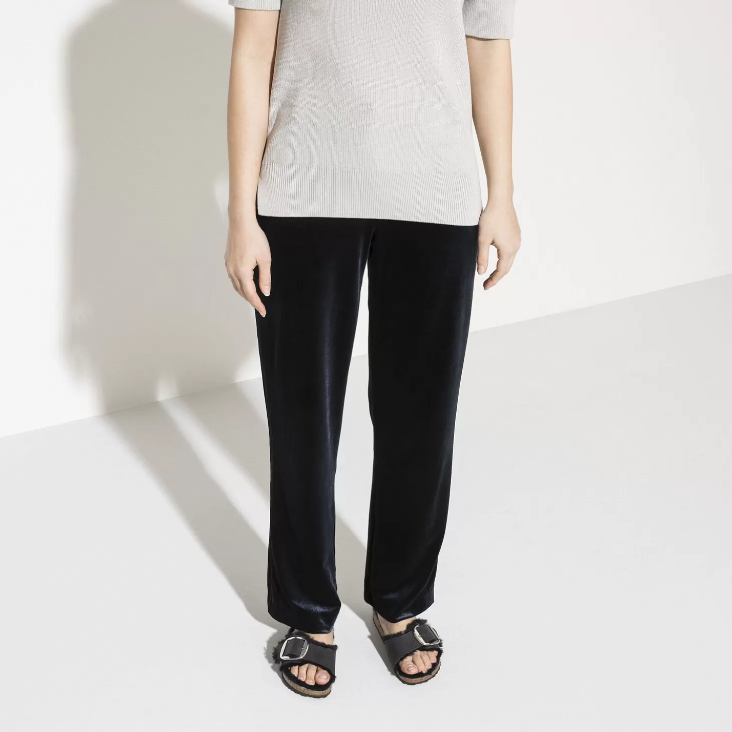 Cheap Madrid Big Buckle Lamsvel Dames Een Riem