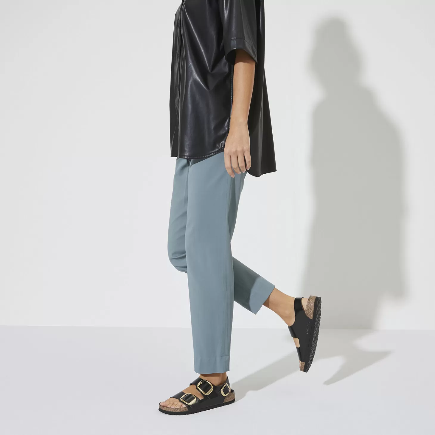 Shop Milano Big Buckle Dames Met Hielriem