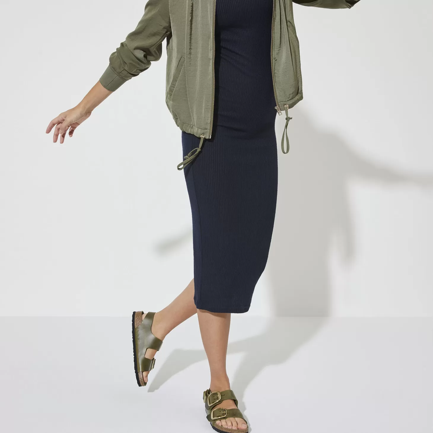 Hot Milano Big Buckle Dames Met Hielriem