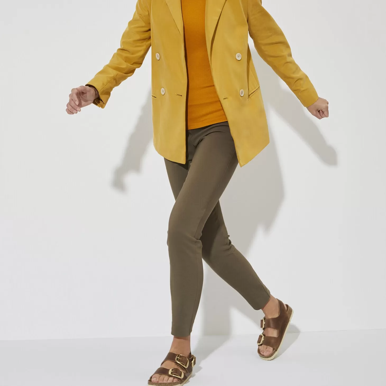 Cheap Milano Big Buckle Dames Met Hielriem