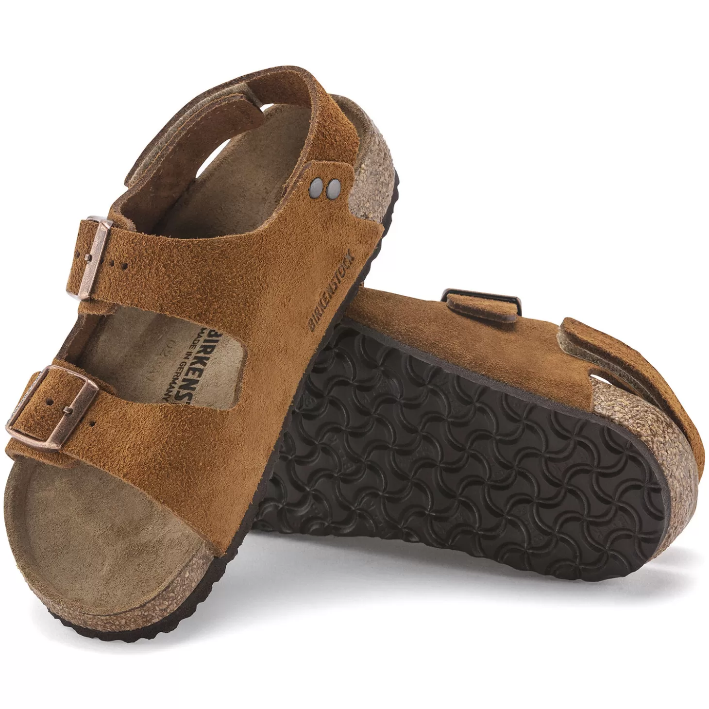 Shop Milano Hl Suede Kids Kinderen Klittenbandsandalen