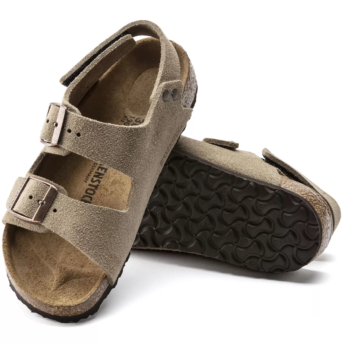New Milano Hl Suede Kids Kinderen Klittenbandsandalen